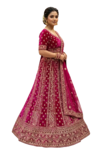 cherry lehenga