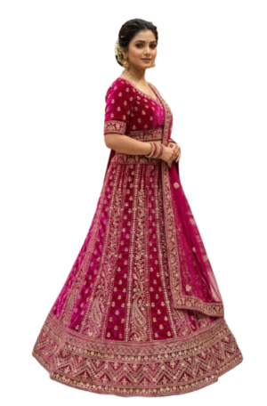 cherry lehenga